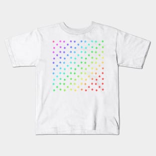 Rainbow Stars pattern Kids T-Shirt